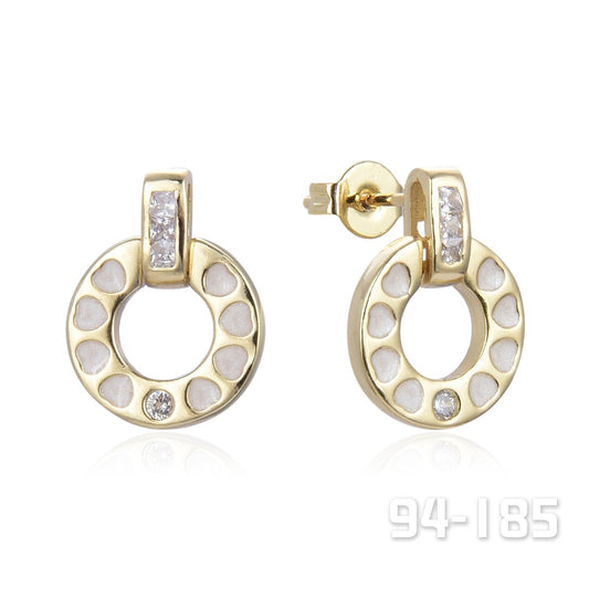 Gold Crystal Earrings | ${Vendor}