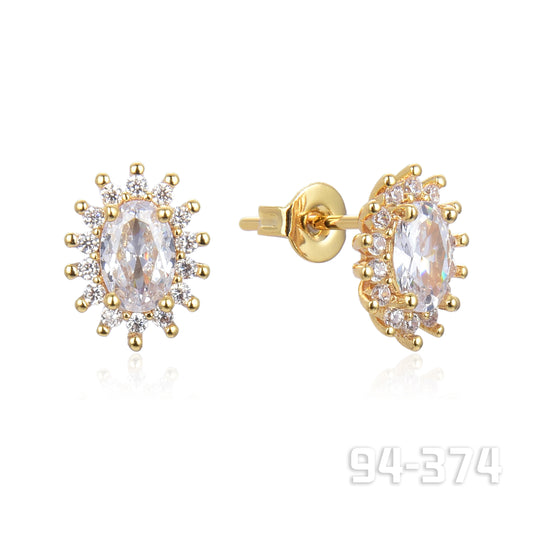 Crystal Stud Earrings