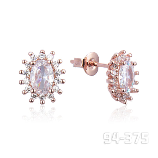 Crystal Stud Earrings