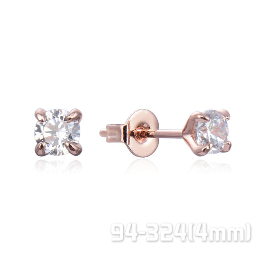 ROSE GOLD STUD EARRINGS