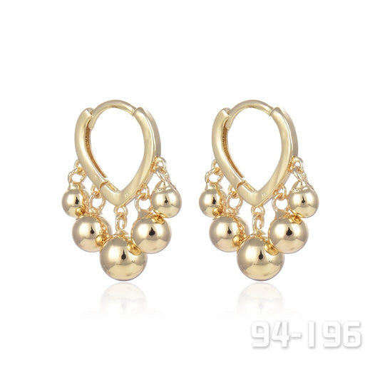 Gold Tone Hoop Earrings | ${Vendor}