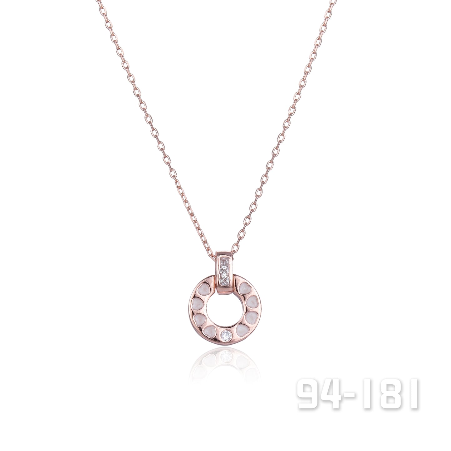 Rose Gold Necklace with Pendant