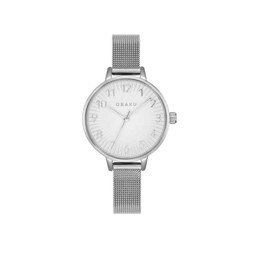Obaku Syren Steel Watch