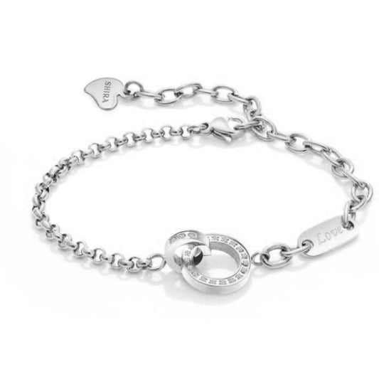 Crystal Rhodium Bracelet